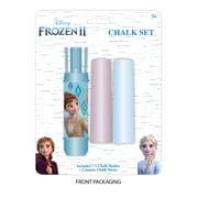 Disney Frozen 2 Chalk set includes 2 Jumbo Chalk Sticks and 1 Jumbo Chalk Holder
