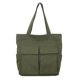 thumbnail image 4 of Bolsa de lona con capacidad para hombre y mujer, bolso de hombro portátil, bolso de viaje informal, bolso de mano, 4 of 6