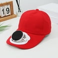 thumbnail image 2 of Solar Fan Cap with Removable Fan & USB Charging/Digital Display-Adjustable UPF 50+ Cooling Sun Hats for Outdoor,Beach,Sports, 2 of 3