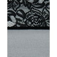 thumbnail image 2 of Joyspun Women's Sheer Lace Top Thigh Highs, 2-Pack, Sizes in Regular and Plus, 2 of 4