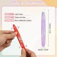 thumbnail image 2 of Uxcell 6Pcs Watercolor Gel Crayon for Coloring, Light Purple, 2 of 6