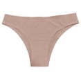 thumbnail image 2 of Ropa interior de calzoncillos para mujer con espalda en T en de bikini elástica de elástico Piel XL Salvador Dali Ropa interior de tanga de mujer, 2 of 10