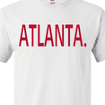 thumbnail image 4 of Inktastic Atlanta in Red Text T-Shirt, 4 of 5