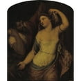 thumbnail image 2 of Henry Peters Gray 12x14 Gold Ornate Wood Frame and Double Matted Museum Art Print Titled - Paris and Helen, 2 of 4