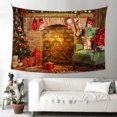 thumbnail image 5 of Tapiz de chimenea de Navidad JAMW Hippy bohemio 150*130cm Sencillez, 5 of 5