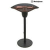 Westinghouse Infrared Electric Table Top Outdoor Heater, Black, 1500W