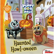 Puppy Dog Pals: Haunted Howl-Oween: With Glow-In-The-Dark Stickers! (Paperback)