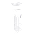 thumbnail image 4 of jesticaly Multipurpose Bathroom Toilet Paper Holder Stand Tissue Paper Roll Rack Storage Rustproof Efficient Roller Holder, 4 of 6