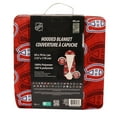 thumbnail image 2 of NHL Montreal Canadiens Hooded Throw Blanket, 2 of 5