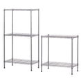 thumbnail image 3 of KEINXS Silver Variety Metal Combination Rack Shelf Kitchen Organizer Rack Floor Storage Rack Microwave Rack, 3 of 5