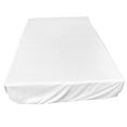 thumbnail image 4 of SWETRACE 1Pack White Single Fitted Sheet for Comfortable Sleep Home Use, 4 of 8