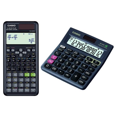Casio FX-991ES Plus-2nd Edition Scientific Calculator & Casio Desktop Calculator With Tax Keys