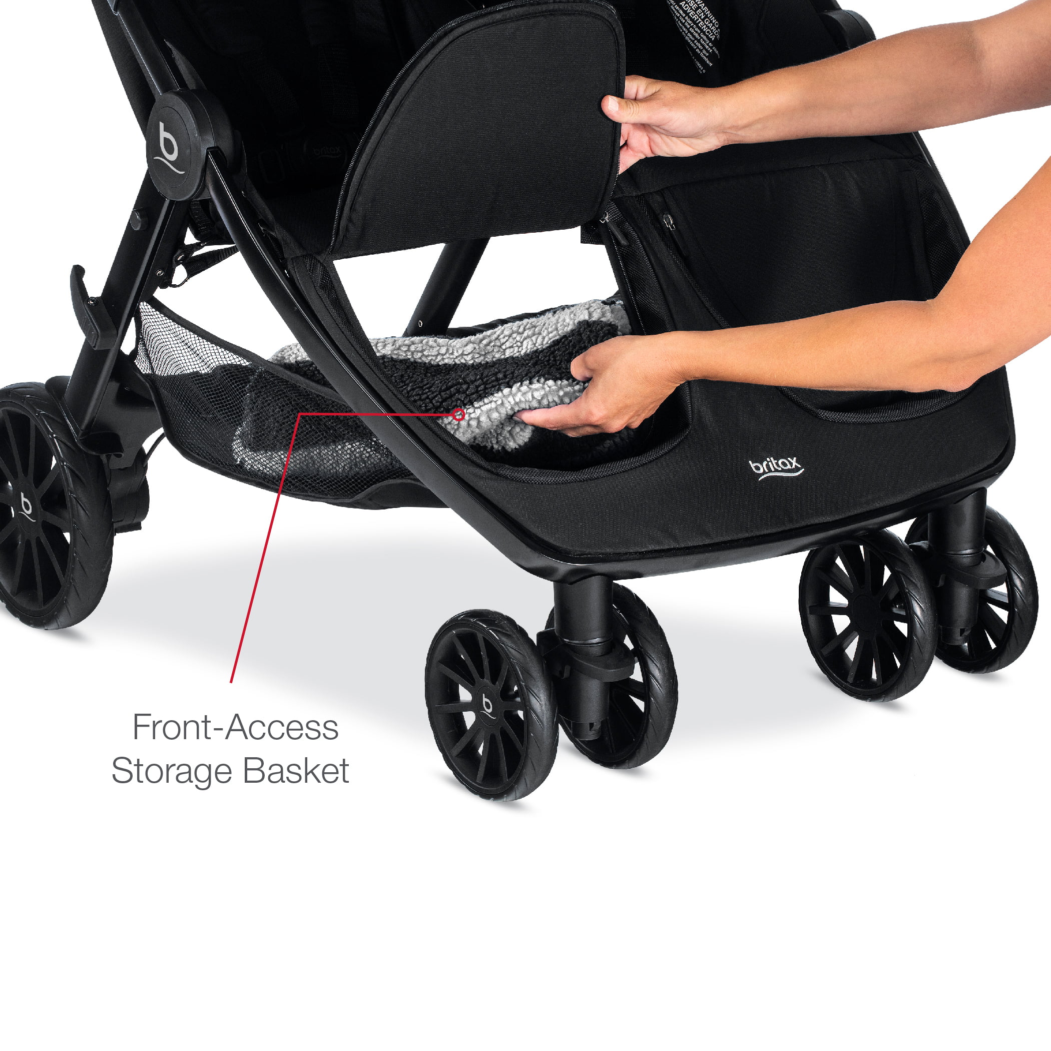 b lively double stroller