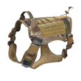 thumbnail image 1 of Arnés táctico para perros sin tirones, arnés militar reflectante para perros con asa, chaleco para perros de servicio para entrenamiento, chaleco ajustable para mascotas de trabajo fácil control para, 1 of 3