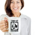 thumbnail image 2 of I Put Lit In The Literature Vintage Shakespeare Quote Coffee & Tea Gift Mug Cup For An English Teacher, World Literature Professor & Millennial Student (15oz), 2 of 4