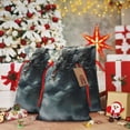 thumbnail image 6 of Naloa Cloud White Dragon Drawstring Christmas Bags, 3D Xmas Gift Bags, Christmas Wrapping Bags, Xmas Goodie Bags, Treat Pouch Bags, Party Favor Bags-Medium, 6 of 9