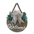thumbnail image 1 of Cartel colgante de madera CondorPasea 3D Welcome, 30 cm, para puerta de entrada, 1 of 8