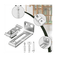 Bi Fold Door Hardware Set, 2 Packs of Louver Door Hardware