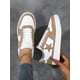 thumbnail image 1 of Sneakers Women's Sports Shoes Brown Casual Shoes Flat Skateboarding Shoes, 1 of 5