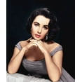thumbnail image 2 of Hollywood Photo Archive 12x13 Black Ornate Wood Framed with Double Matting Museum Art Print Titled - Elizabeth Taylor, 2 of 4