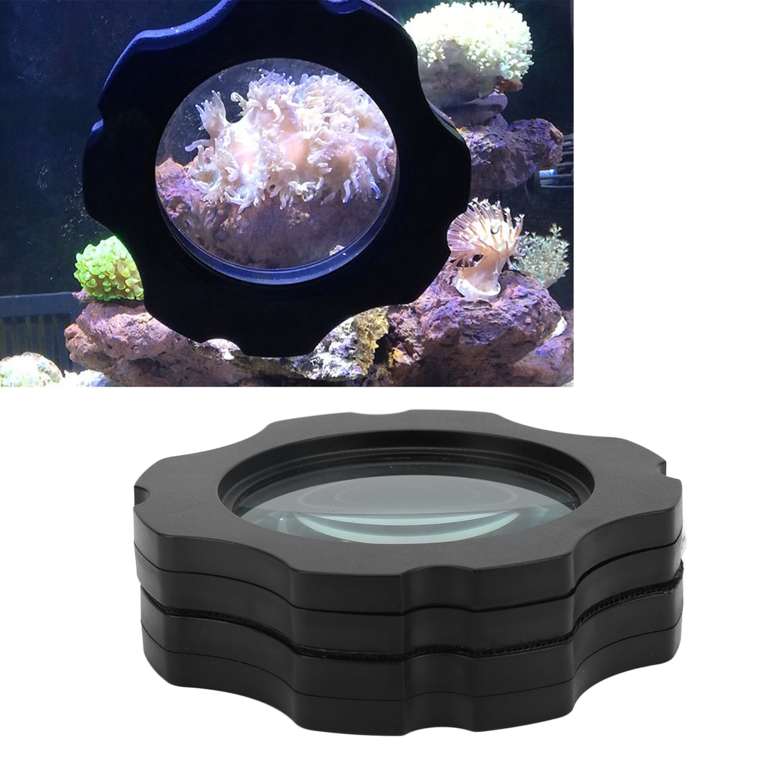 Brrnoo Aquarium Magnifier,Aquarium Magnifier Viewer Fish Tank