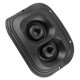 thumbnail image 4 of 4 Wheel Drive Gear Shift Lever Knob Inner Dust Boot Cover for Mitsubishi Pajero Montero Shogun MK2 V, 4 of 5