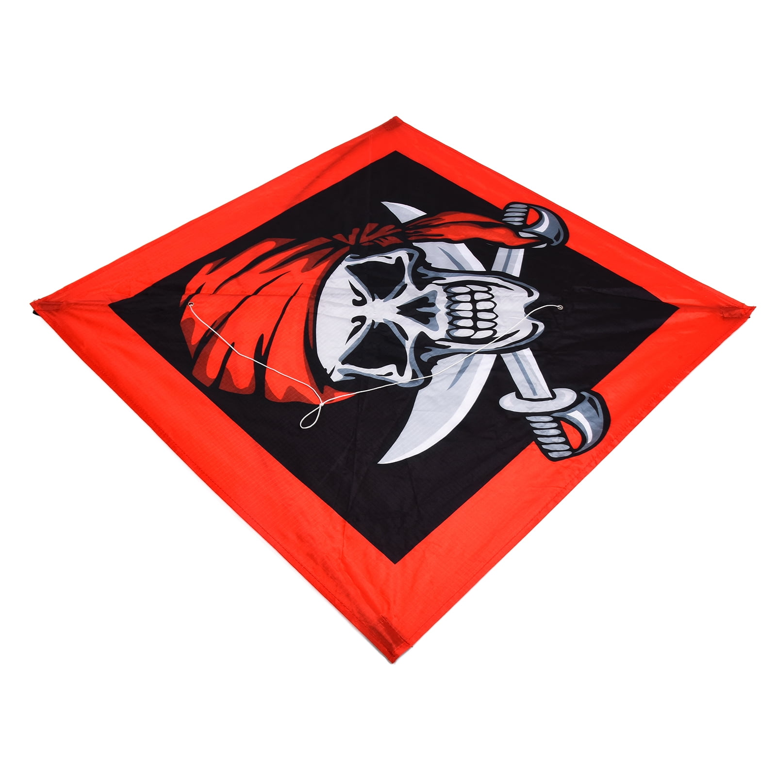 Outdoors Cartoon Kite Quadrangular Pirate Kite with 100 Meter Line Funny Flying Toys for Kids Children
