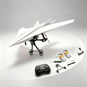 DIY Paper Airplane Kit, Paper Airplane with Gyro Stabilizer,Not Include Flight Paper