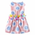 thumbnail image 4 of Coloody 2023 Spring And Summer Dresses For Pets, Dog Floral Sleeveless Dress, 4 of 6