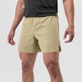 thumbnail image 2 of BXINGOHAI Men's Running Athletic Shorts 5' Workout Gym Tennis Short Quick Dry Lightweight Active Sports Basketball Beige,L, 2 of 6