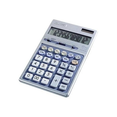 Sharp El339HB 12 Digit Semi-Desktop Basic Calculator