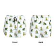 thumbnail image 6 of Goofa Cute Avocado Yoga Printed Women 2 in 1 Running Shorts,Quick Dry Athletic Workout Shorts,High Waisted Athletic Shorts with Liner Pockets-Large, 6 of 9