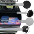 thumbnail image 6 of DISNIMO Sea Turtle Flower Printed Car Trunk Mat 29" x 39" Decorative Cargo Liner Floor Mat All Weather Trunk Protection Trimmable to Fit Heavy Duty Car Trunk Mat, 6 of 7