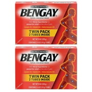 Ultra Strength BENGAY Pain Relieving Cream, 8 Ounces each box. Pack of 2 boxes.