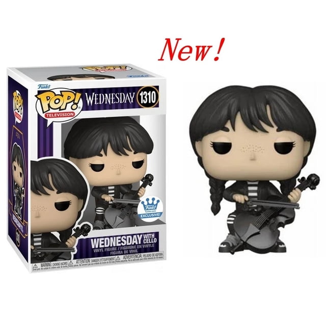 2025 Figuras FUNKO POP 1309 1310 1311 Familia Addams Miércoles 801 802 803 804 805 806 816 Modelo de colección Juguete para regalo de cumpleaños