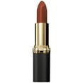 thumbnail image 6 of L'Oreal Paris Colour Riche Creamy Matte Lipstick, Rich Hydration, Mattespresso, 0.13 fl. oz., 6 of 7
