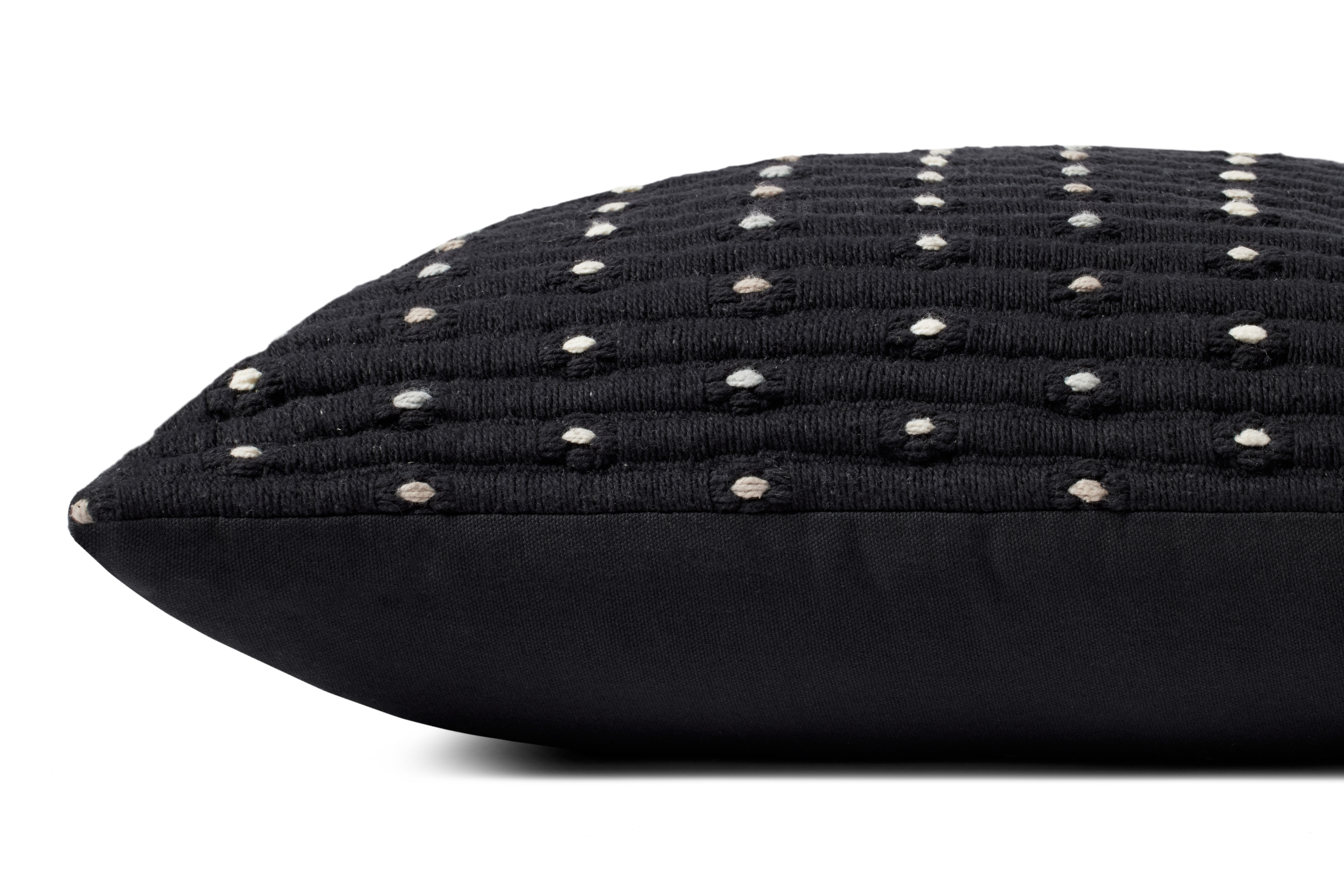 Loloi PLL0118 Black 18'' x 18'' Decorative Pillow