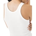 thumbnail image 4 of Hanes Originals Comfywear Women's Rib Tank White M, 4 of 4