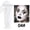 White, variant on Face Body Paint – 6-Color Washable Water-Based Non-Toxic Makeup,Safe for Kids & Adults,Halloween,Cosplay,SFX,Party & Stage Makeup -White