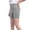 Gray., variant on Akafmk High-Waist Butt-Lifting Yoga Shorts,Solid Color Athletic Bottoms with Pockets,Ideal for Running and Fitness (Toddler Girl's or Girl's)
