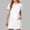 White#1, variant on IROINNID Toddler Girl Skater Dress Toddler Short Sleeve Girls Summer Clothes 5T