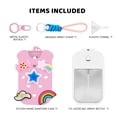 thumbnail image 4 of Gynky Dog Silicone Case Compatible with Touchland Hand Sanitizer Spray 1 fl oz with Keyring& Wrist Strap Protective and Stylish Case, Pink, 4 of 6