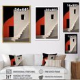 thumbnail image 4 of Designart "Simplified Industrial Terrain II" Factories Floater Framed Canvas Wall Art, 4 of 5