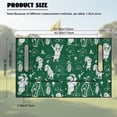 thumbnail image 7 of Yuyamidu Funny Dog Golf Cart Seat Covers with Pockets Cute Golf Cart Seat Towel for 2 Seats Golf Cart Accessories Comfortable and Protect Your Golf Cart Seat, Green, 7 of 7