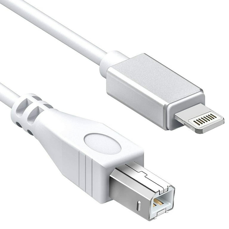 fad peber Udgravning USB Type B to Midi Cable, USB OTG Cable 2.0 iOS Devices Compatible with  Select iPhone,Midi Controller, Electronic Music Instrument, Midi Keyboard,  Recording Audio Interface, USB Microphone - Walmart.com