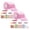 A 2Pack, variant on 2Pcs Glitter Tape Tape Elastic Double Craft Stress Making Diy Craft Tape Double Tape Sparkling Tape Clay And Decorative Stickers Office Craft Stationery