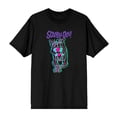 thumbnail image 4 of Scooby-Doo 3D Line Art Men's Black Crew Neck Short Sleeve Tee-Medium, 4 of 7