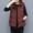 Red, variant on Quilted Vest for Women Casual Sleeveless Puffer Hooded Jacket Full Zip Stand Collar Down Gilet with Pocket Khaki M