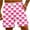 White-A, variant on Penkiiy Men Drawstring Valentine's Day Love Print Beach Casual Trouser Shorts Pant 3XL White