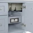 thumbnail image 4 of James Martin Vanities 330-V36-BW Breckenridge 36" Free Standing Single Basin Poplar Wood, 4 of 7